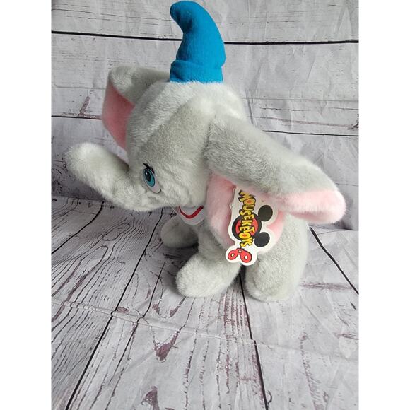 Vintage Disneyland Dumbo 12in Plush Stuffed Animal With Tag - Picture 6 of 11